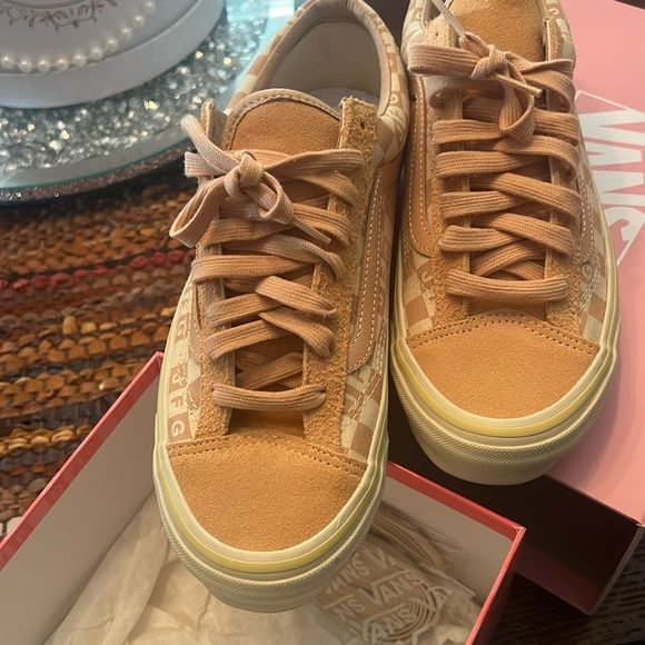 Vans x Joe Freshgoods OG Style 36 LX "Khaki" sneakers 9 Mens 10.5 Women - Picture 5 of 11